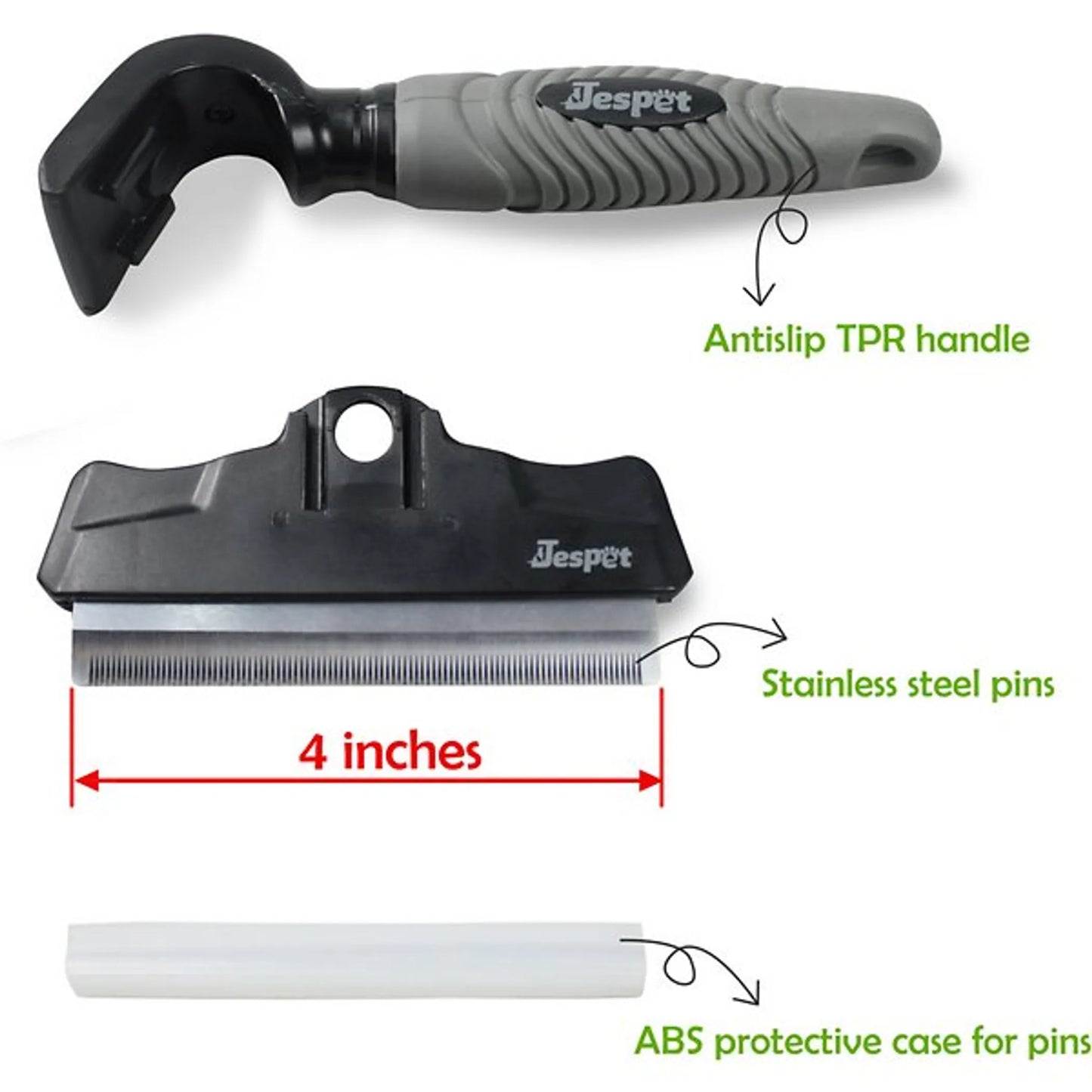 Dog Deshedding Brush – Moonlit's Mind FurFree Brush