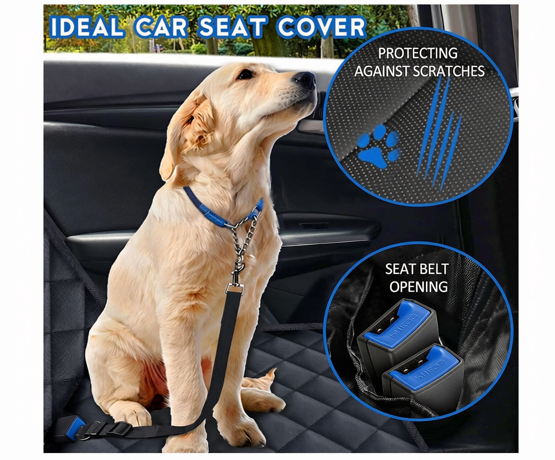 Dog Car Seat Cover – Moonlit's Mind DriveGuard